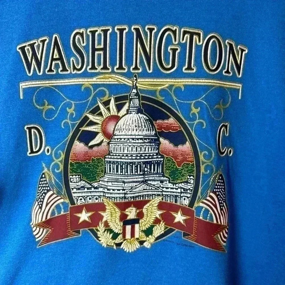 Vintage Washington DC Capitol Building T-shirt Size XXL - Picture 4 of 5
